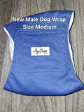 New Male Dog Wrap Size Medium